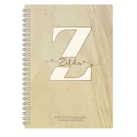 Custom Notebooks With Monogram Letter Z