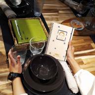 Photo Engraving Square Shape Mike Notebook - Photo Engraving Square Shape Mike Notebook