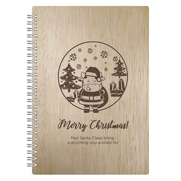 Warm Christmas Wishes Notebook