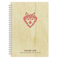 Animal Shape Notebook Wolf