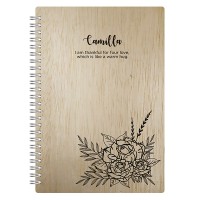 Journal Diary Book With Roses Element