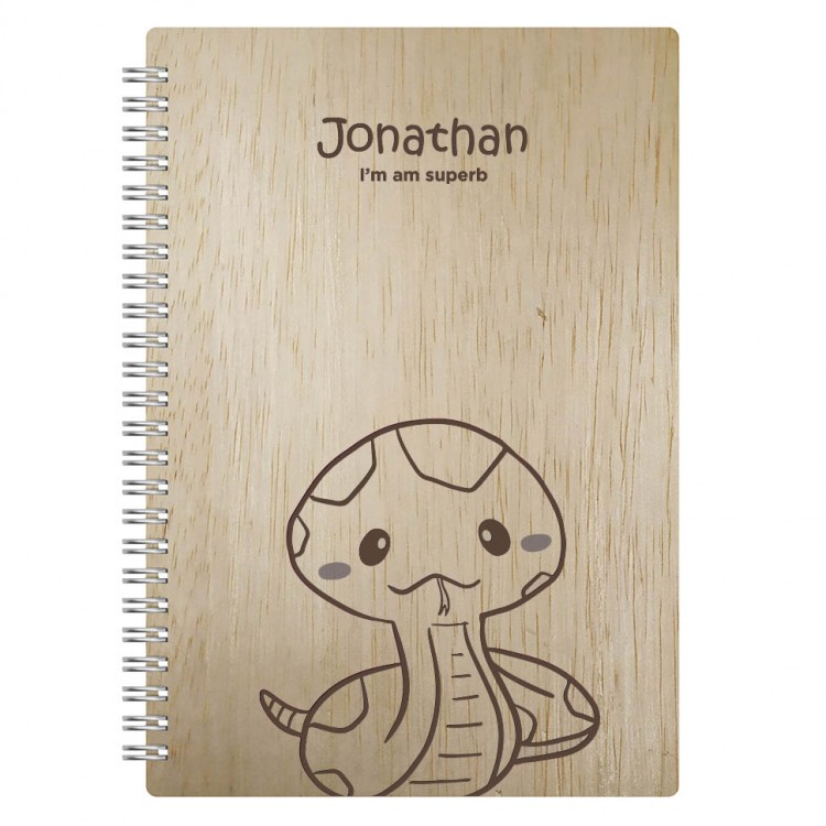 Snake Zodiac Sign Journal Notebook