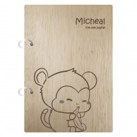 Monkey Zodiac Sign Journal Notebook