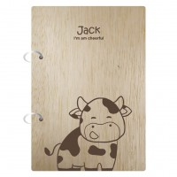 Cow Zodiac Sign Journal Notebook