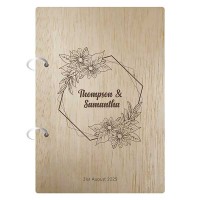 Jasmine Flower Journal Notebook (Bunga Melor)