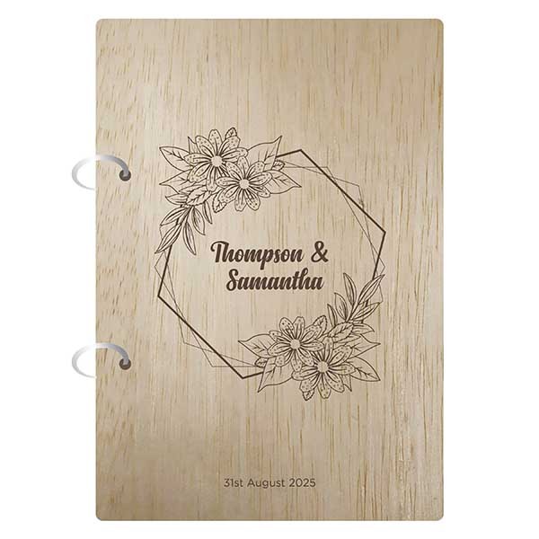 Jasmine Flower Journal Notebook (Bunga Melor)