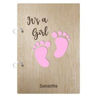 It's a Girl - Baby Shower Notebook
