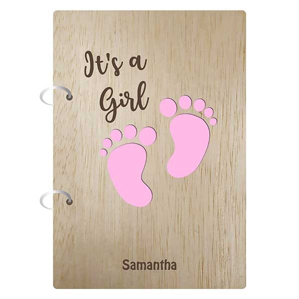 It's a Girl - Baby Shower Notebook