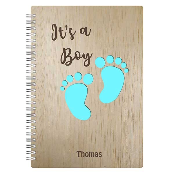 It's a Boy - Newborn Baby Boy Gift Notebook