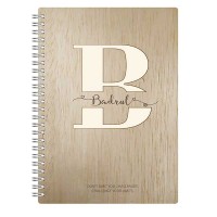 Custom Notebooks With Monogram Letter B