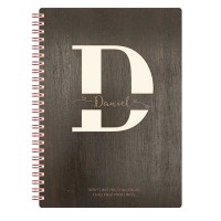 Custom Notebooks With Monogram Letter D