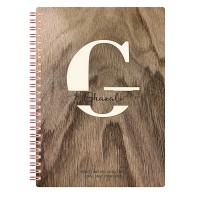 Custom Notebooks With Monogram Letter G