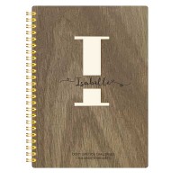 Custom Notebooks With Monogram Letter I