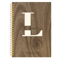 Custom Notebooks With Monogram Letter L