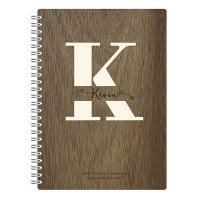 Custom Notebooks With Monogram Letter K