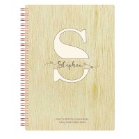 Custom Notebooks With Monogram Letter S