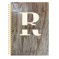 Custom Notebooks With Monogram Letter R