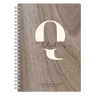 Custom Notebooks With Monogram Letter Q