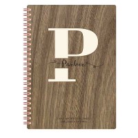 Custom Notebooks With Monogram Letter P
